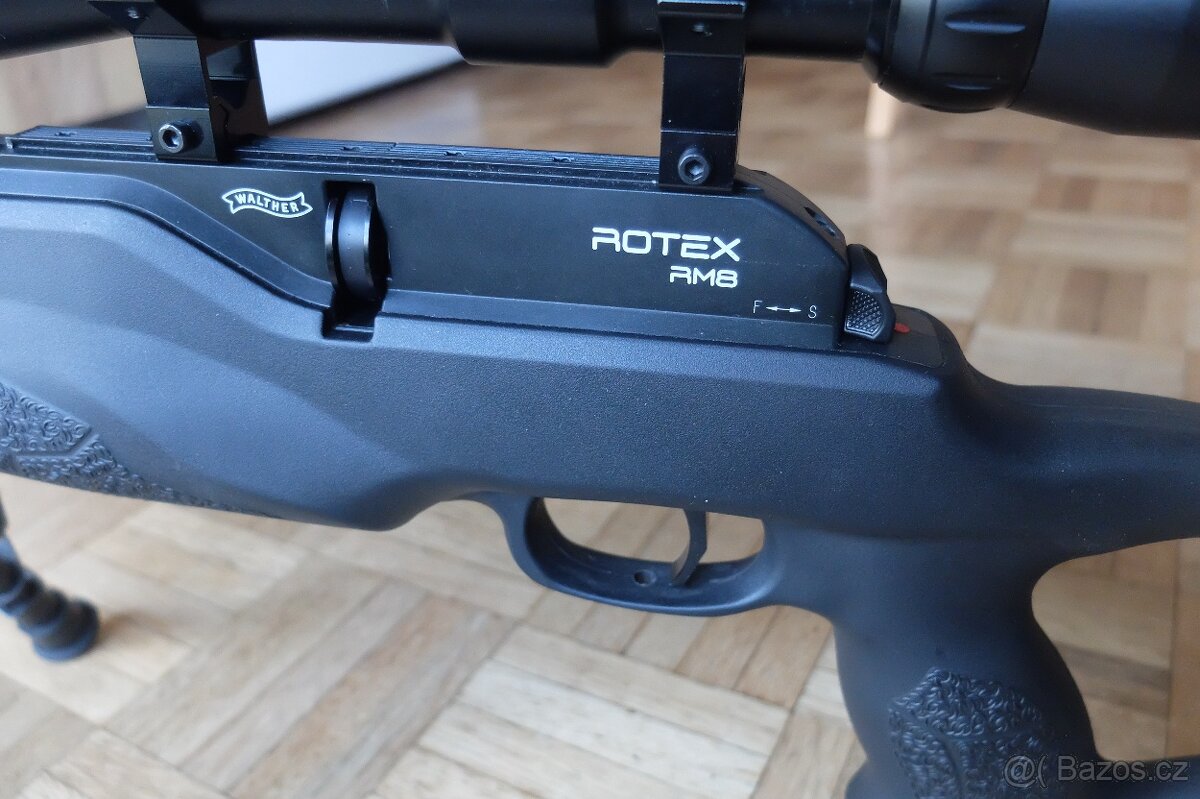 PCP vzduchovka Walther Rotex RM8 4,5mm - Custom - 2