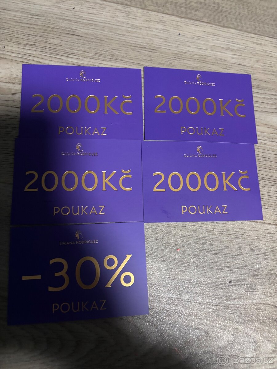 Poukázky DajanaRodriguez - 2