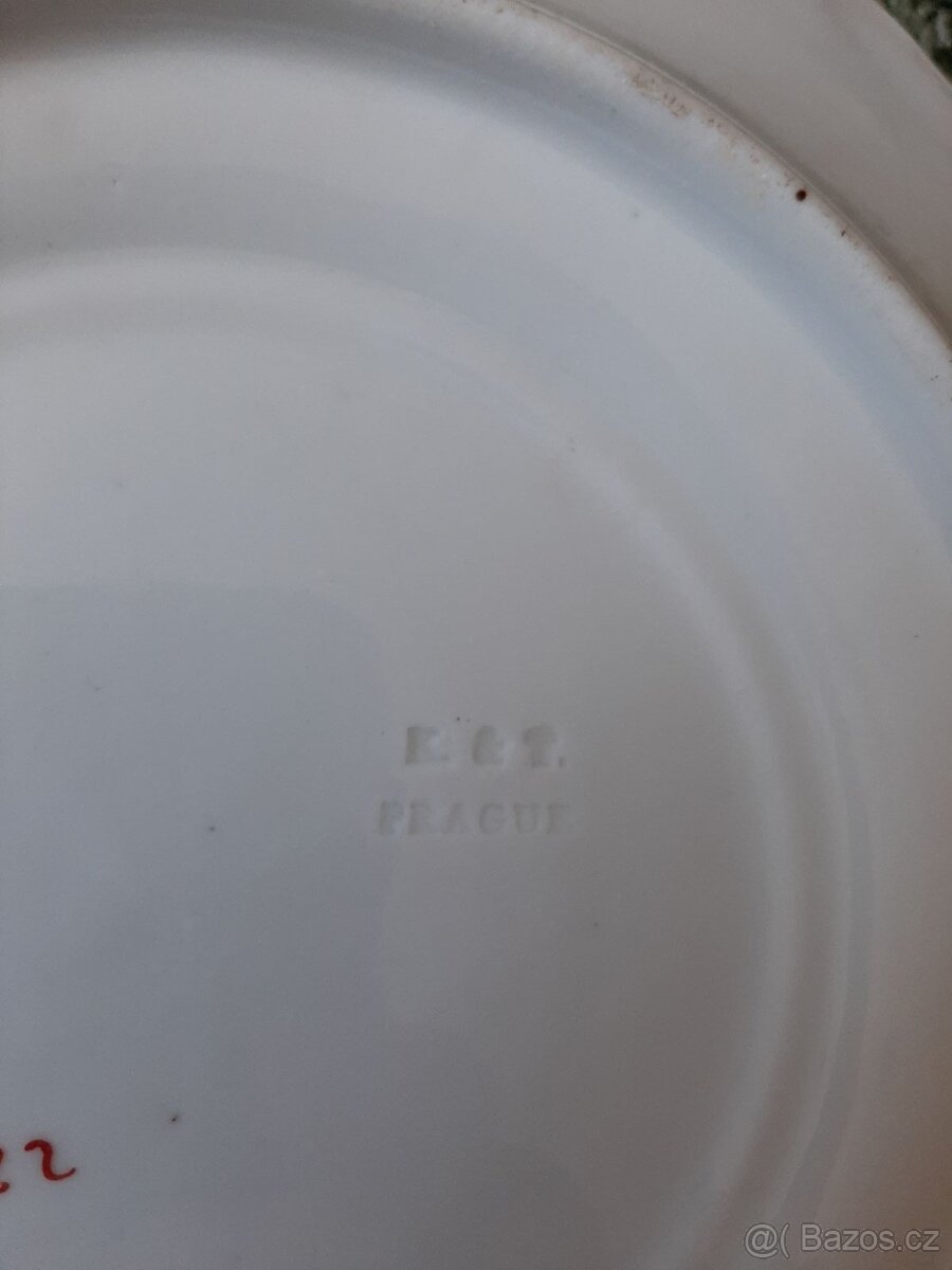 Starožitný porcelánový servis - 2