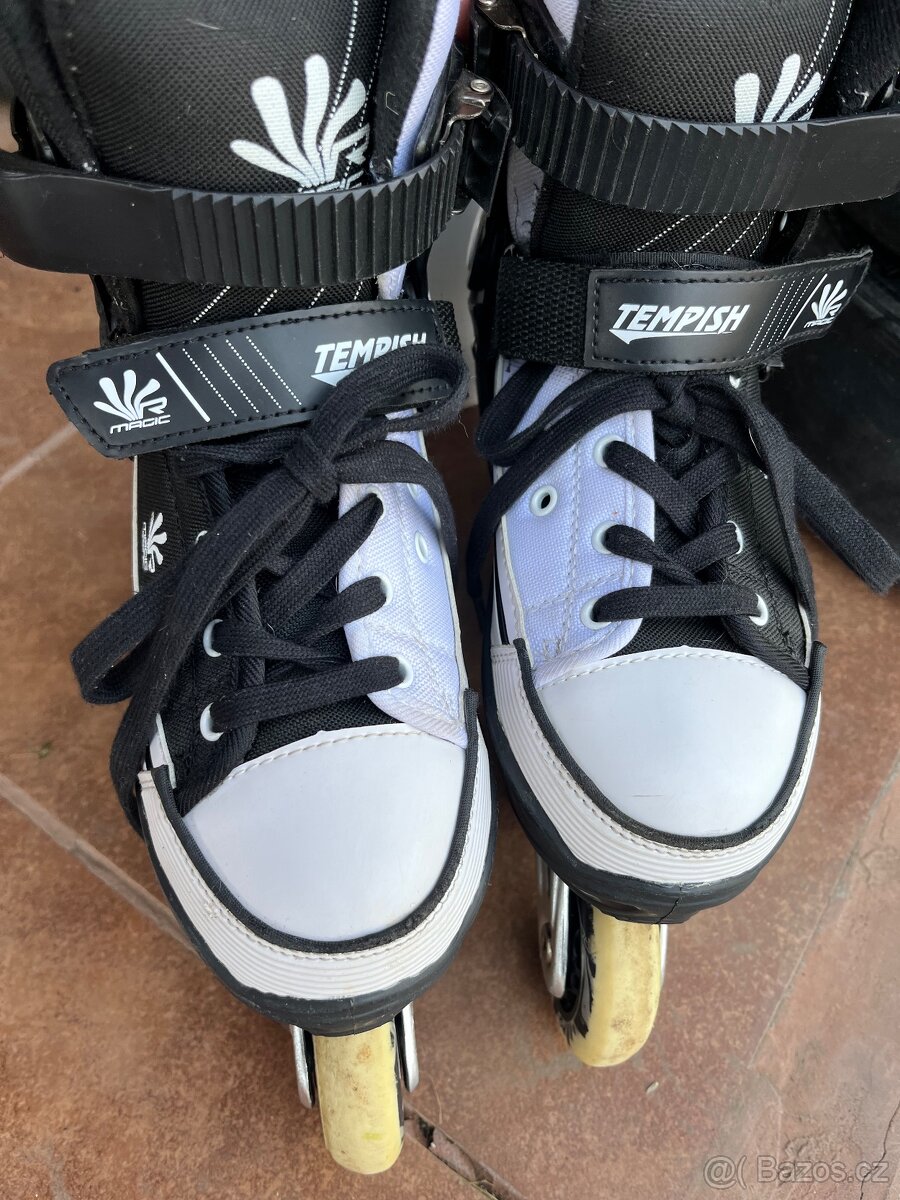 Kolečkové roztahovací brusle Tempish, vel. 33-36 - 2