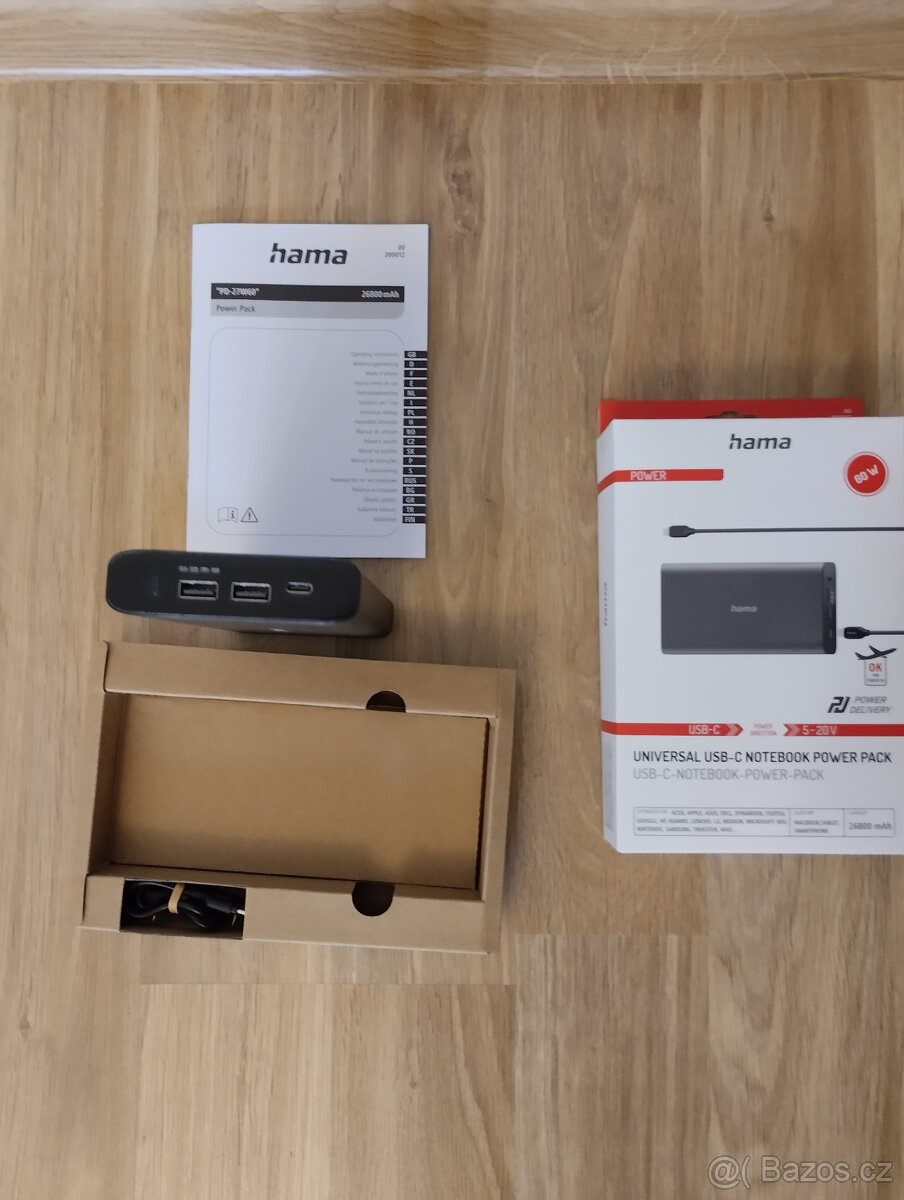 Powerbanka Hama 26800 mAh, Power Delivery 60 W - 2