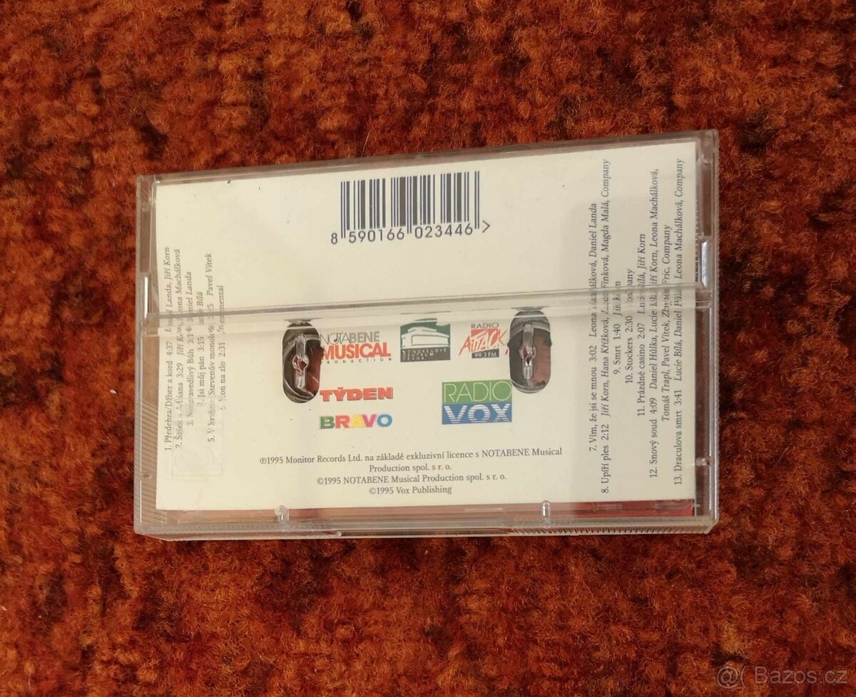 Originál kazeta DRACULA - 2