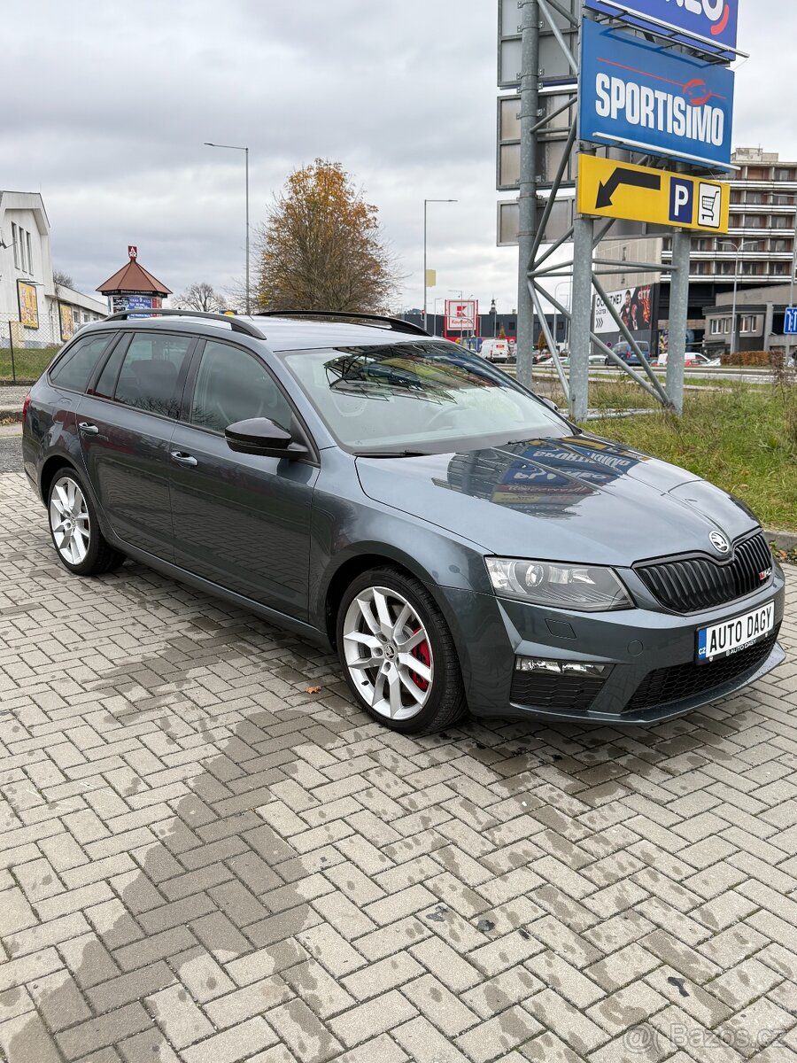 Škoda Octavia RS kombi 2.0 TDI 135kw DSG--2015--1.majitel - 2