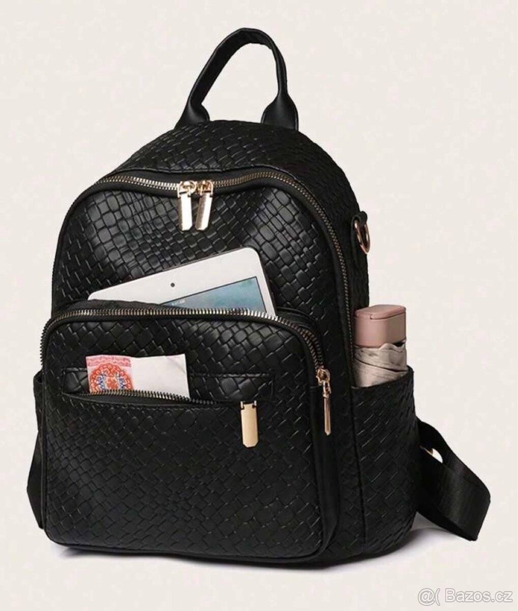 Dámský batůžek černý - 2