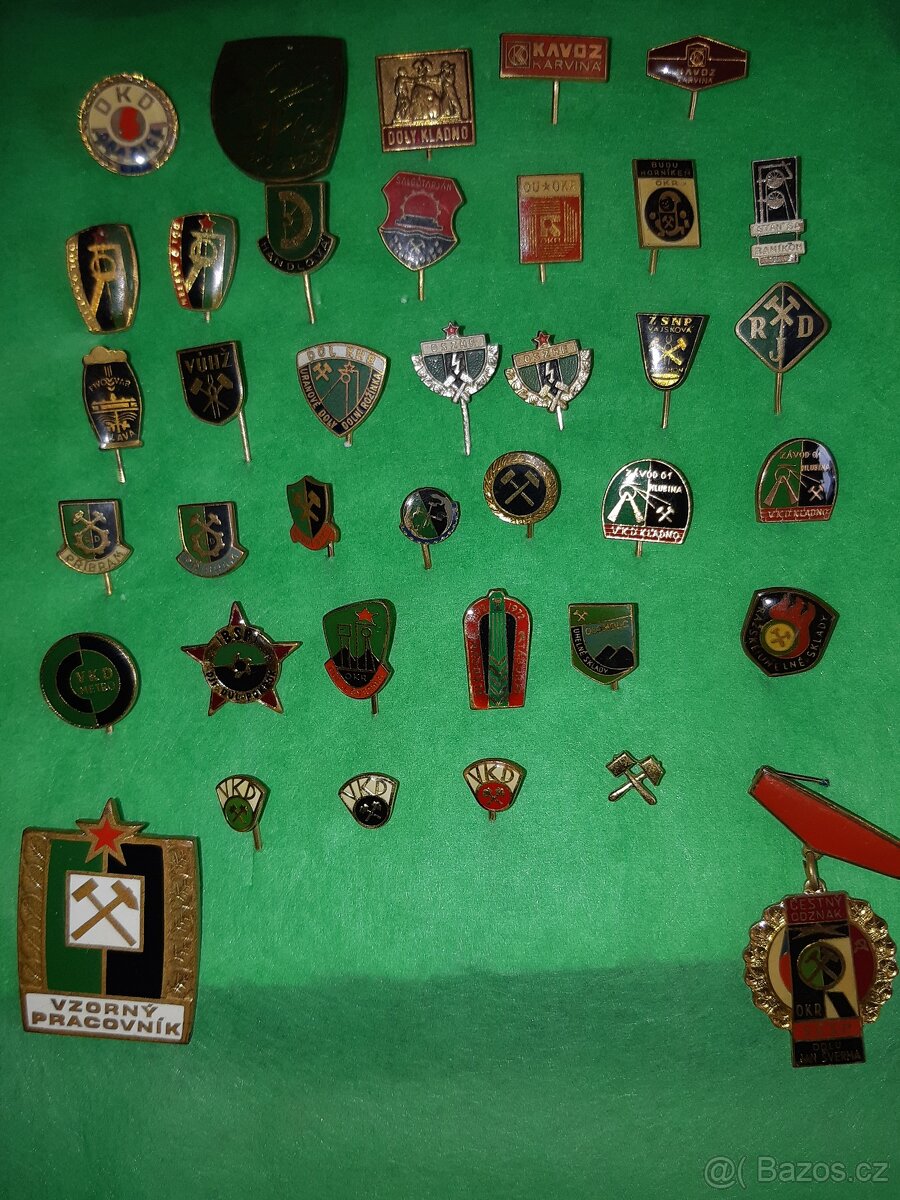 Banícke odznaky. - 2