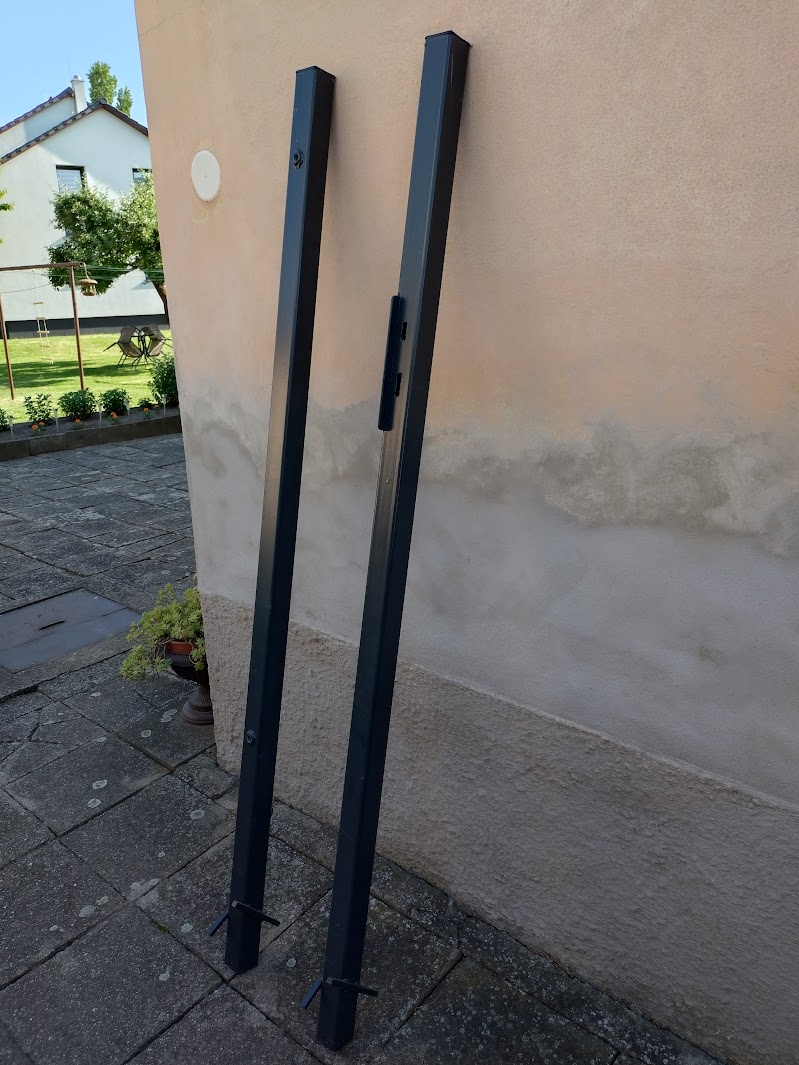 Plotové sloupky k vrátkům- Antracit - 2