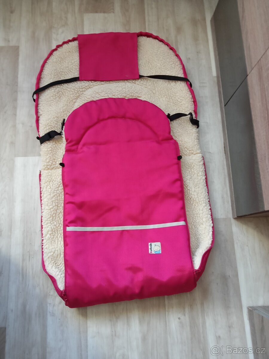 Fusak pro dítě růžový - 2