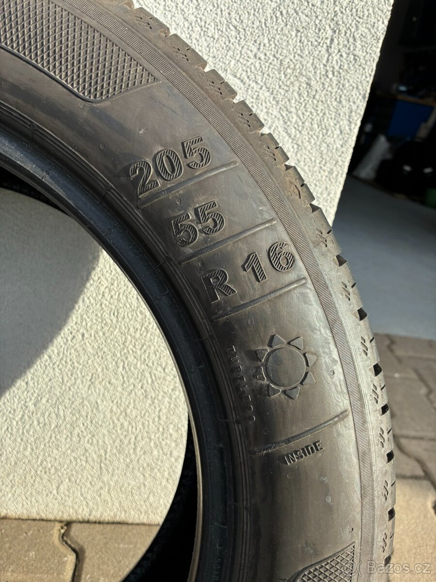 Prodám letní pneu Kleber 205/55 R16 - 2