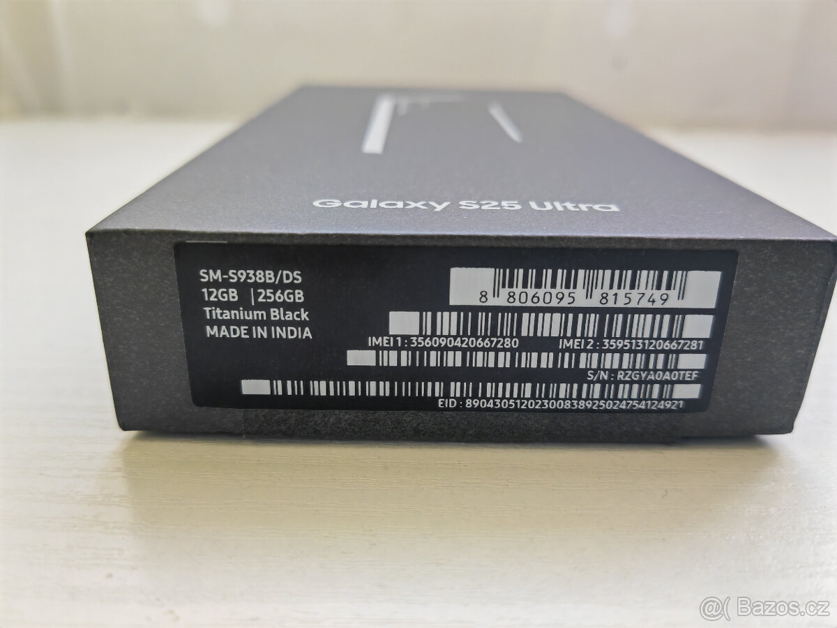 Samsung S25 Ultra Titanium Black - 2