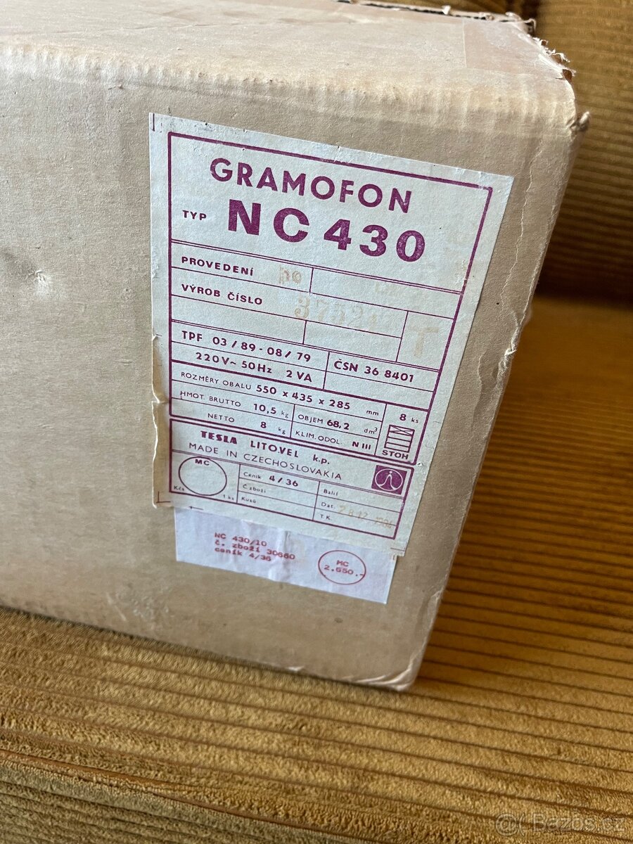 Tesla gramofon NC 430 - 2