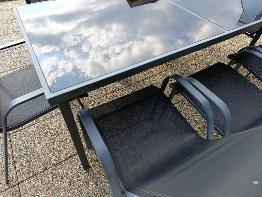 Zahradní set / stůl + 8 židlí - 2