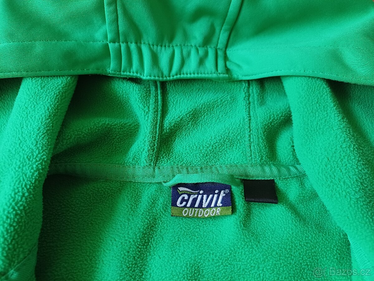 Zelená softshell bunda, vel.S, 164/170 - 2