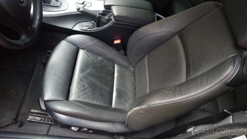 Kožený – black sportsitze interiér BMW e92 - 2