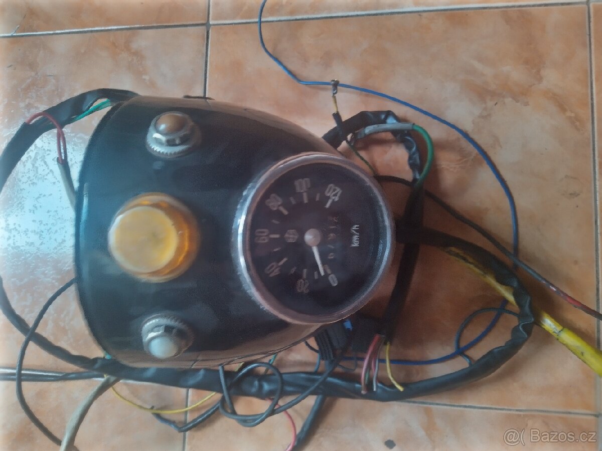 Jawa přední světlo - 2