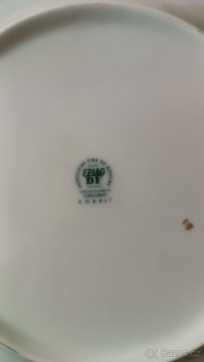 Porcelánový talíř - 2