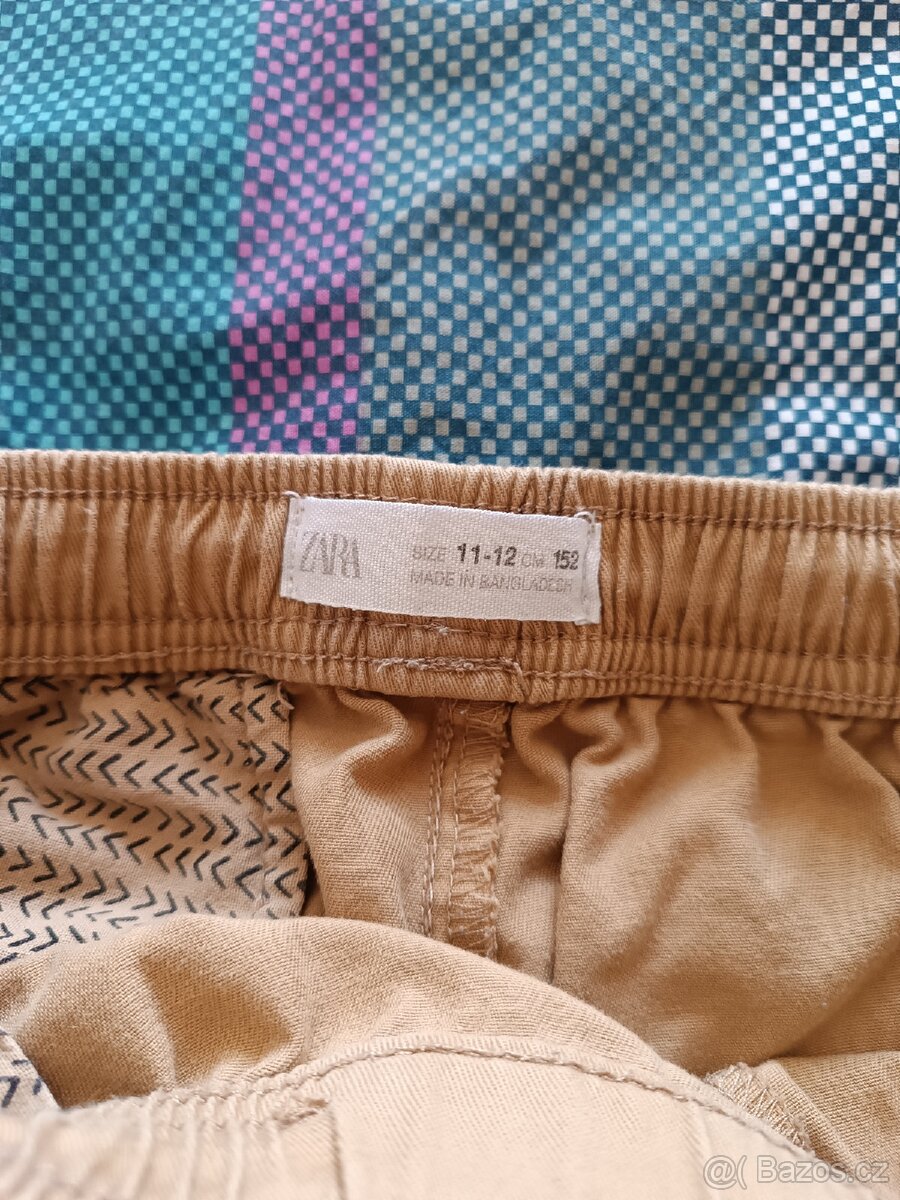 Plátěné chlapecké kalhoty - 2