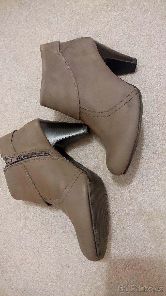 Kožené kotníčkové boty - 2