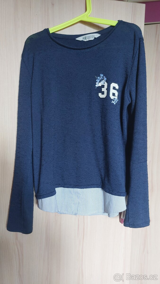 Dívčí svetr vel. 146/152 - 2