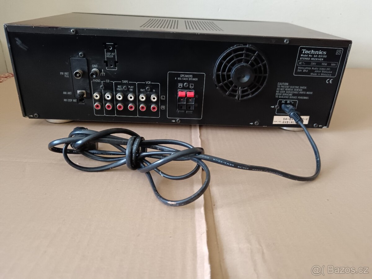 Technics SA-EX100 Stereo Receiver - 2