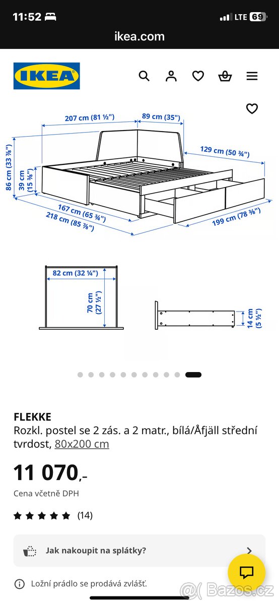 Rozkladaci postel - 2