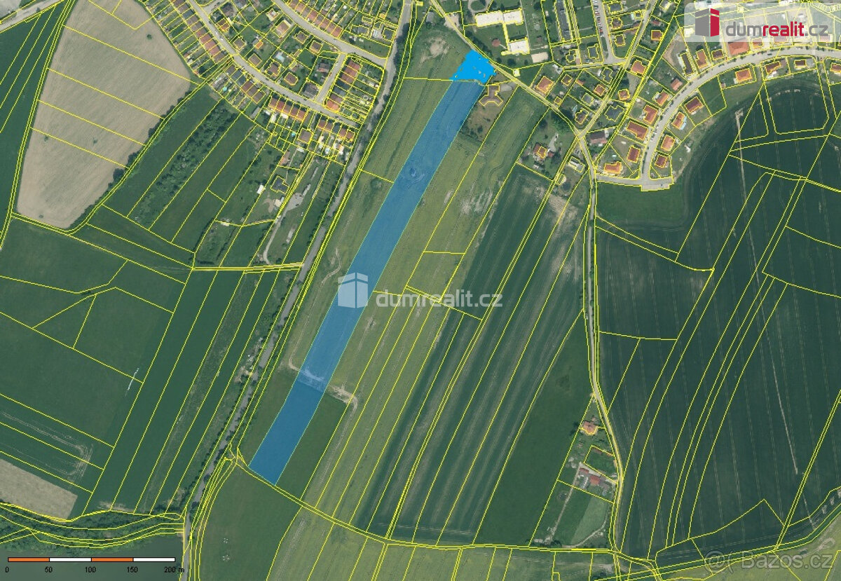 Prodej pozemku, 20724 m², Vodňany – pohled 2