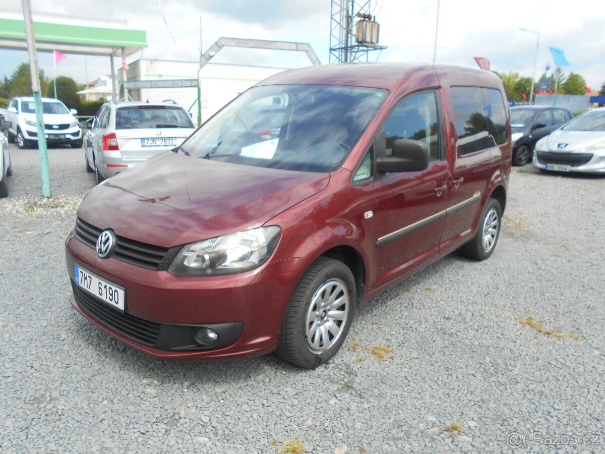 VW CADDY 1.6 Tdi 75 kw 7 míst RONCALLI - 2