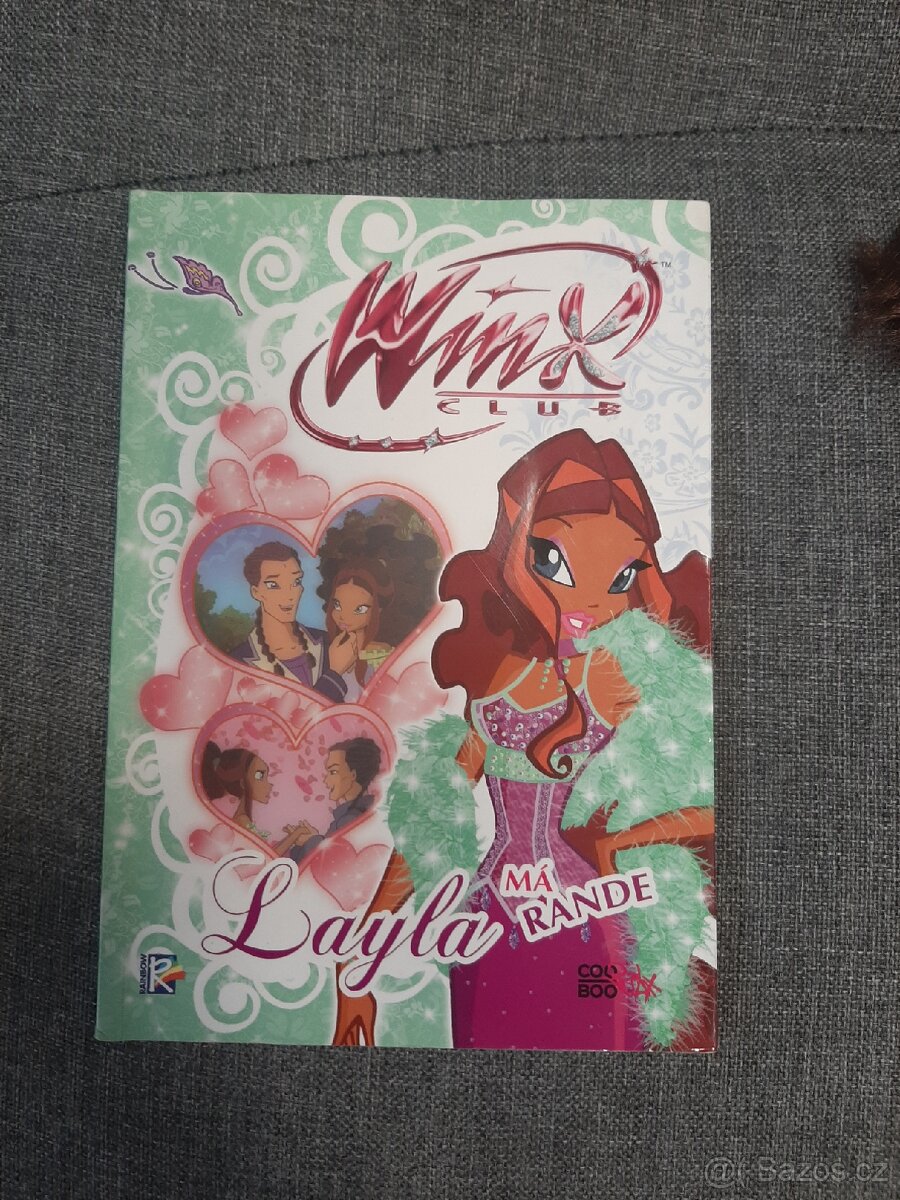 Winx Layla (panenka a knihs) - 2