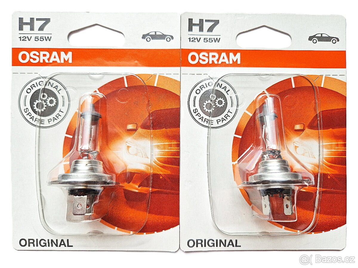 Žárovky Osram H7 HB4 - 2
