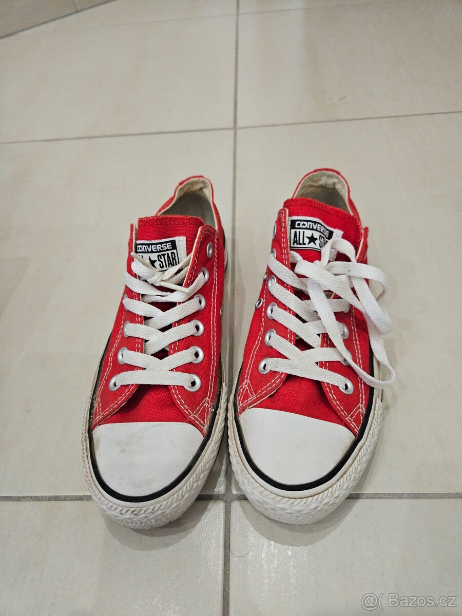 Červené converse 37,5 - 2