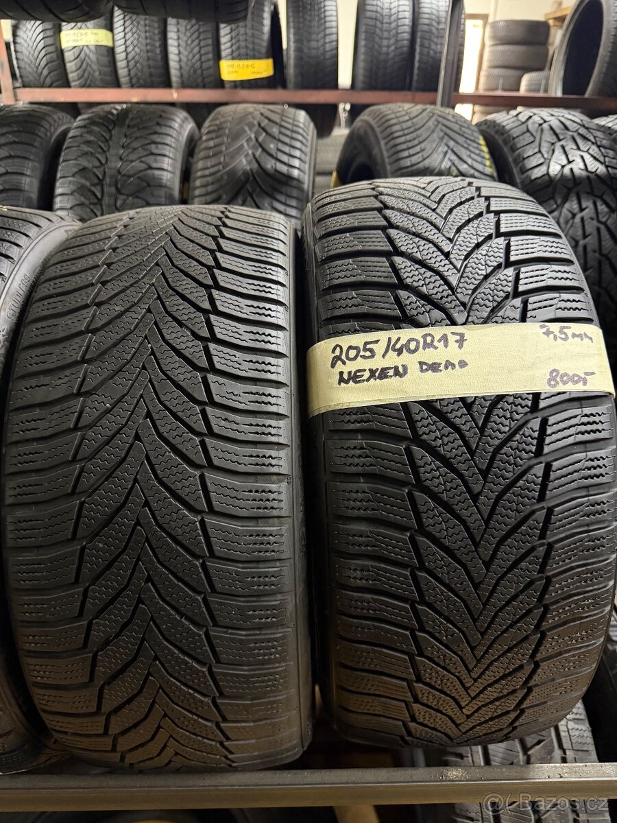 Zimní 205/40r17 nexe - 2