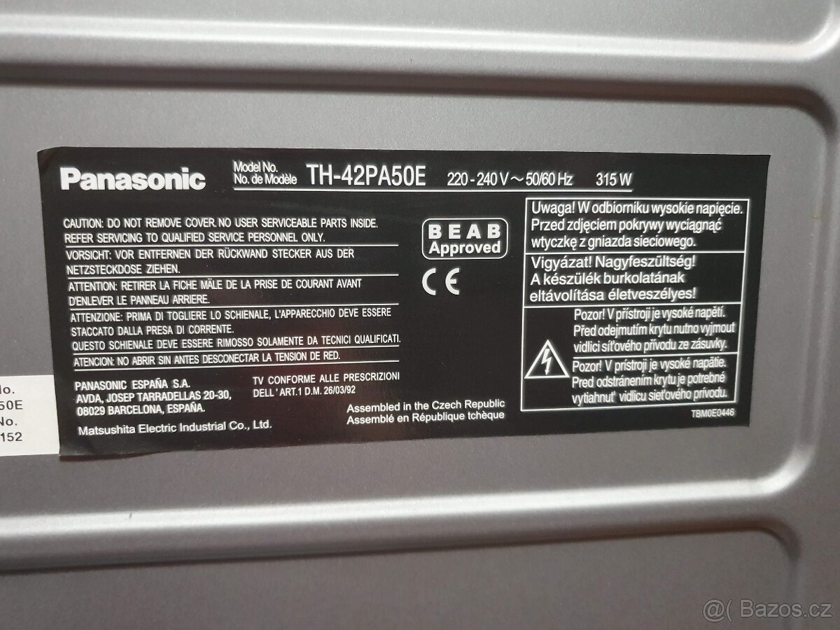 Panasonic plazma - 2