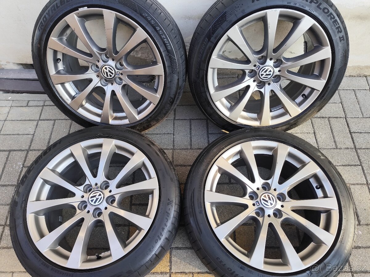 ALU 5x120 r19 BMW/T5 + PNEU - 2
