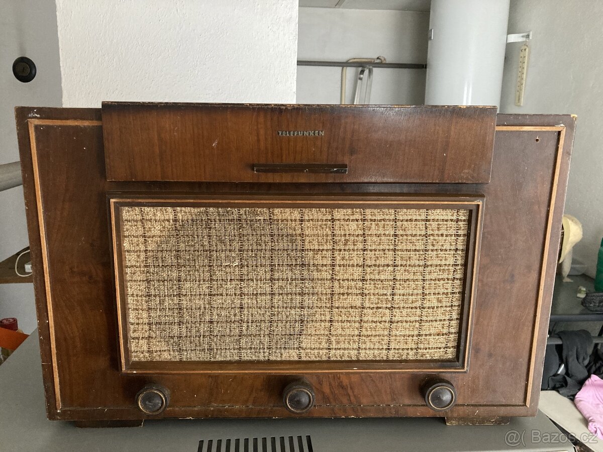 Telefunken super 375 WK,funkční - 2