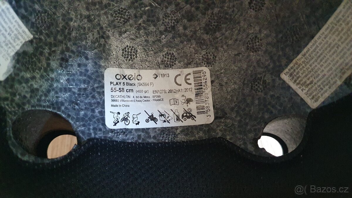 OXELO helma na koloběžku 55 58 - 2