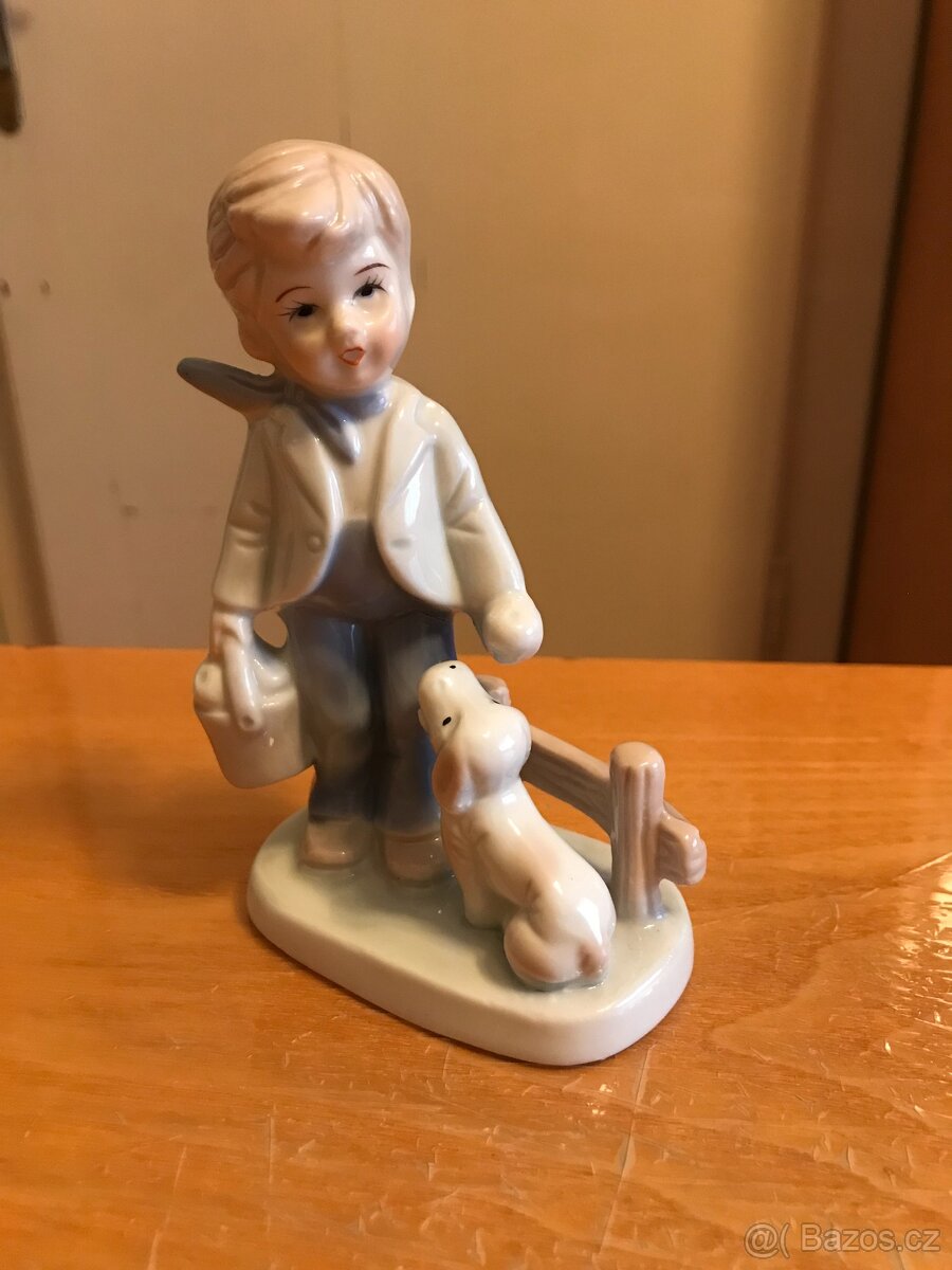chlapec se psíkem - 2