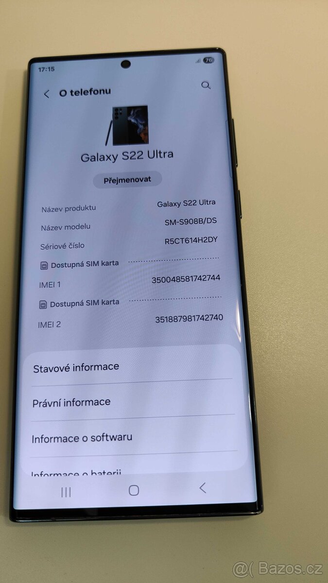 Samsung Galaxy S22 Ultra 5G S908B 12GB/256GB, Phantom Green - 2