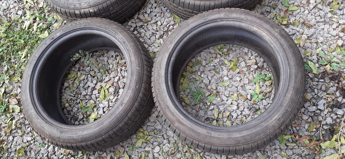 Zimní pneu 225/45R17 Nokian Runflat pěkný vzorek - 2