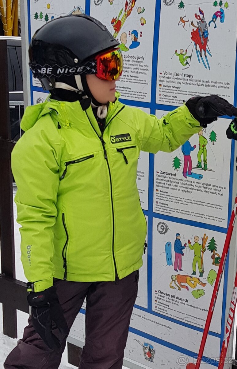 O Style juniorská lyžařská bunda COSMO II velikost 10 let – - 2