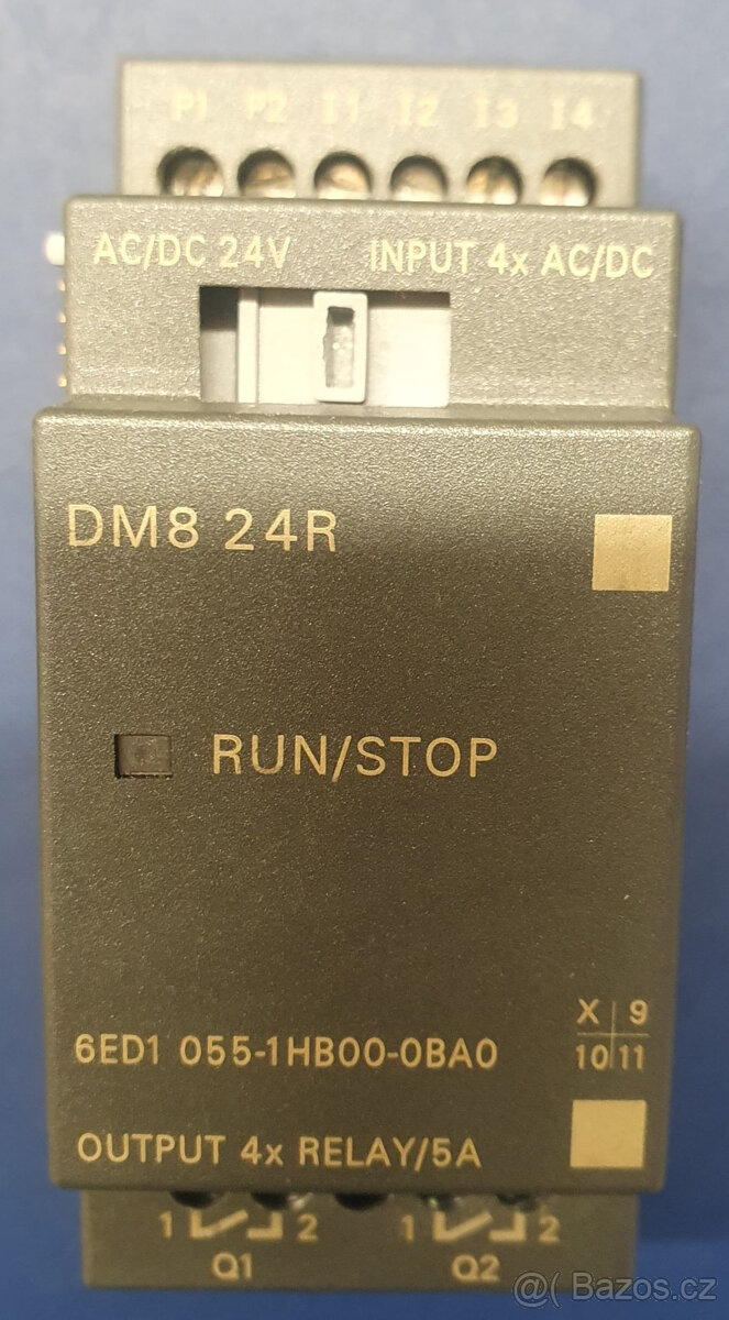 PLC Siemens LOGO 12/24RC, 8in/4out - 2