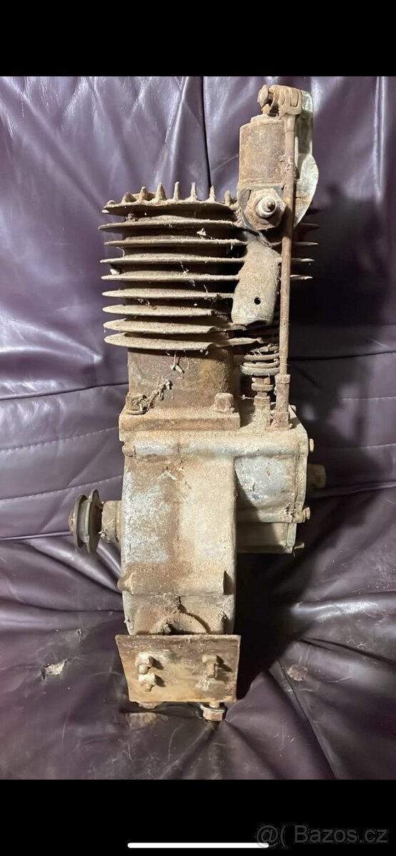 Motor ORION Vilém Michl Slaný 500 cc rok 1905 - 2