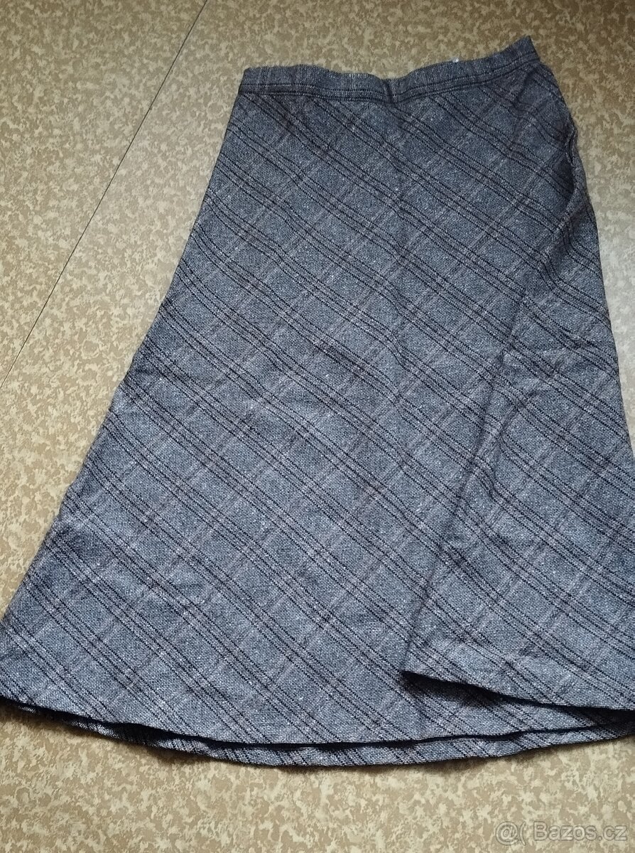 Teplá retro sukně - 2