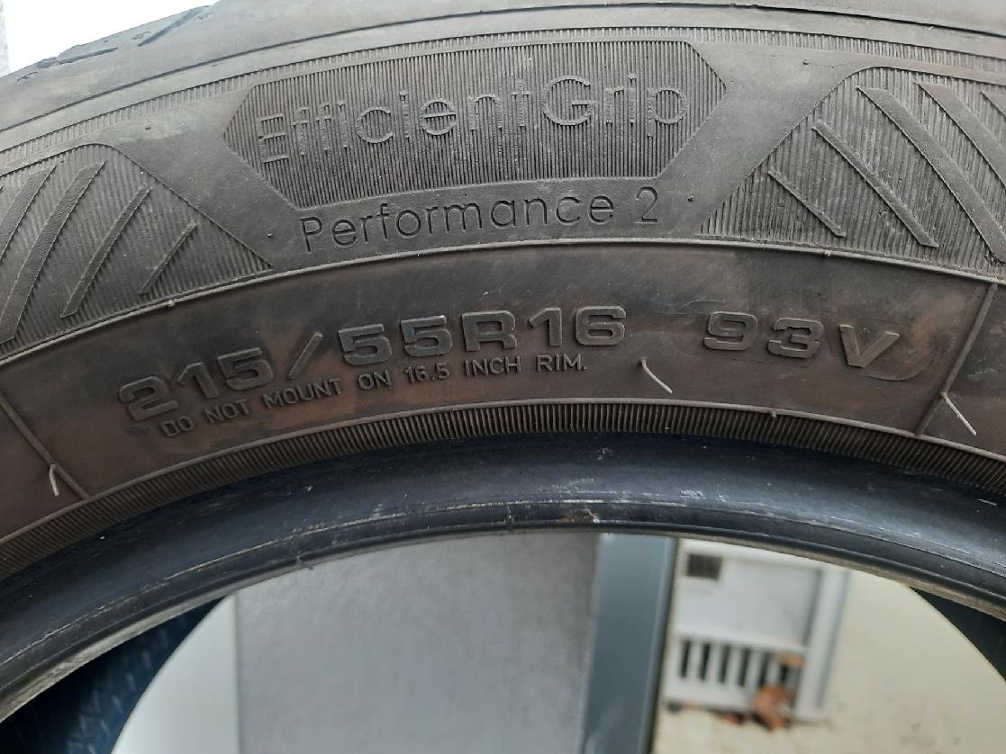 Letní pneumatikyGOODYEAR EFFICIENTGRIP PERFORMANCE 215/55 R - 2