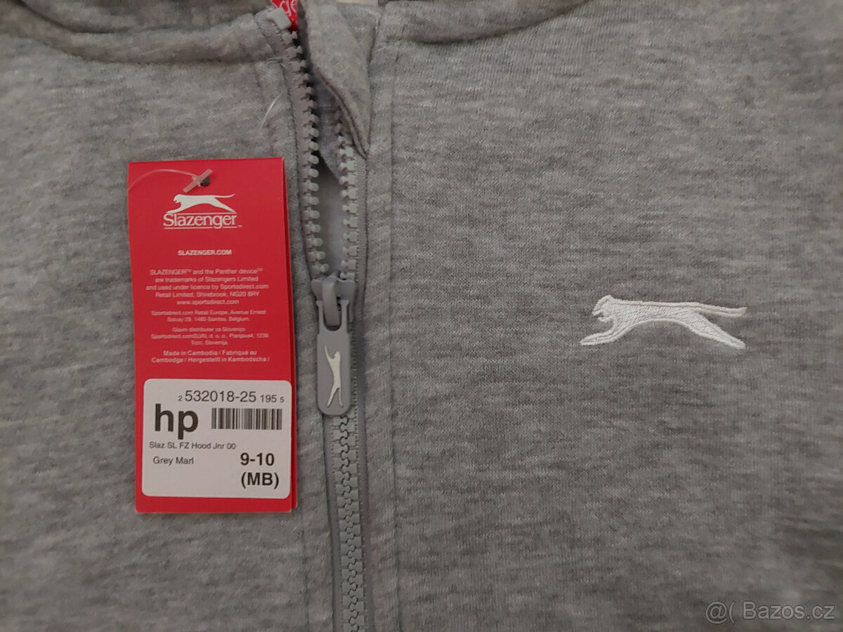 Mikina Slazenger vel. 134/140 NOVÁ - 2