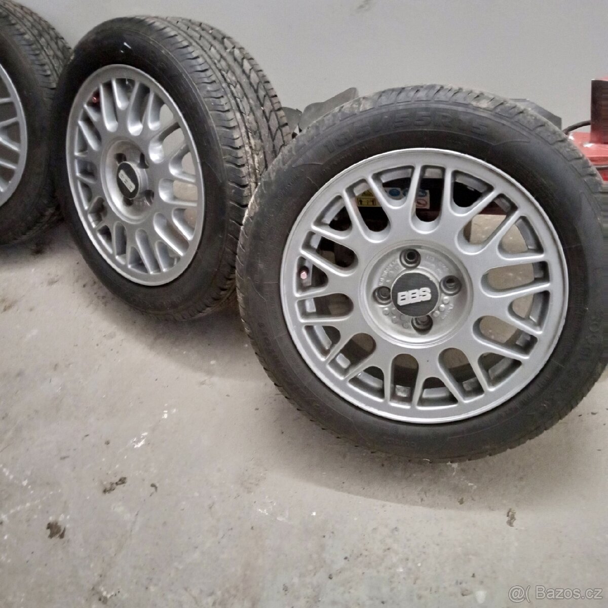 ALU bbs 15" 4x 100. Renovované - 2