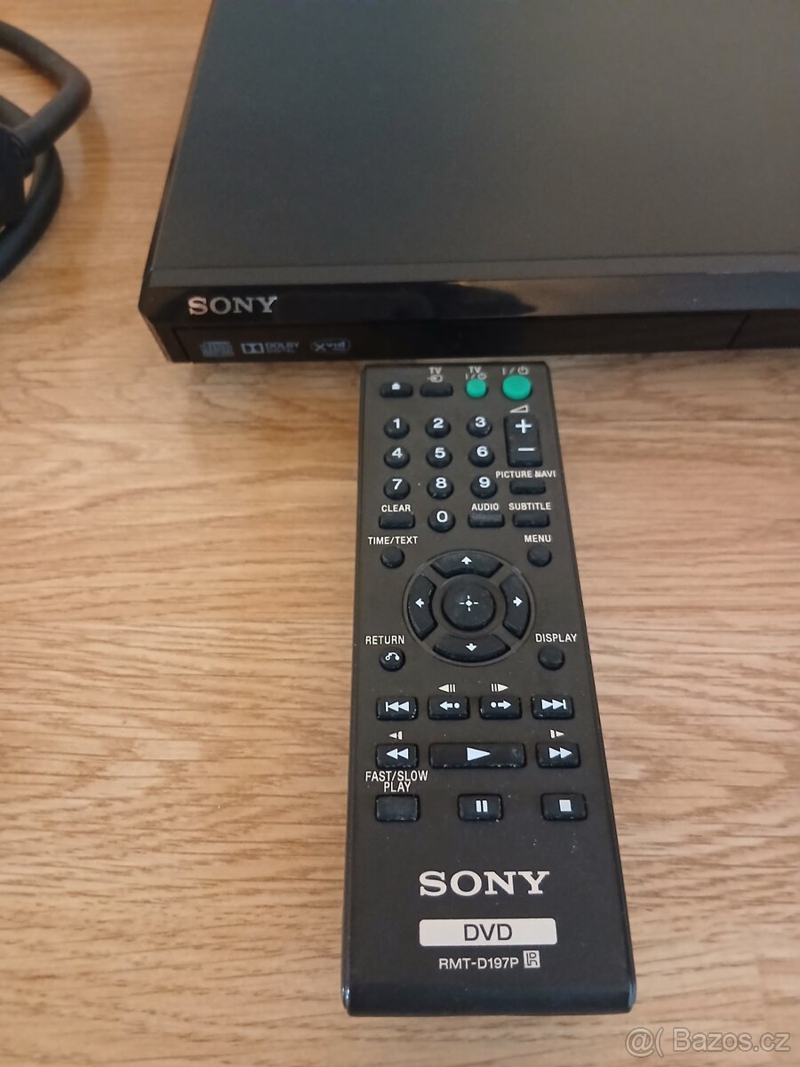 NOVÝ PO ZÁRUCE DVD PŘEHRAVAČ ZN. SONY - 2