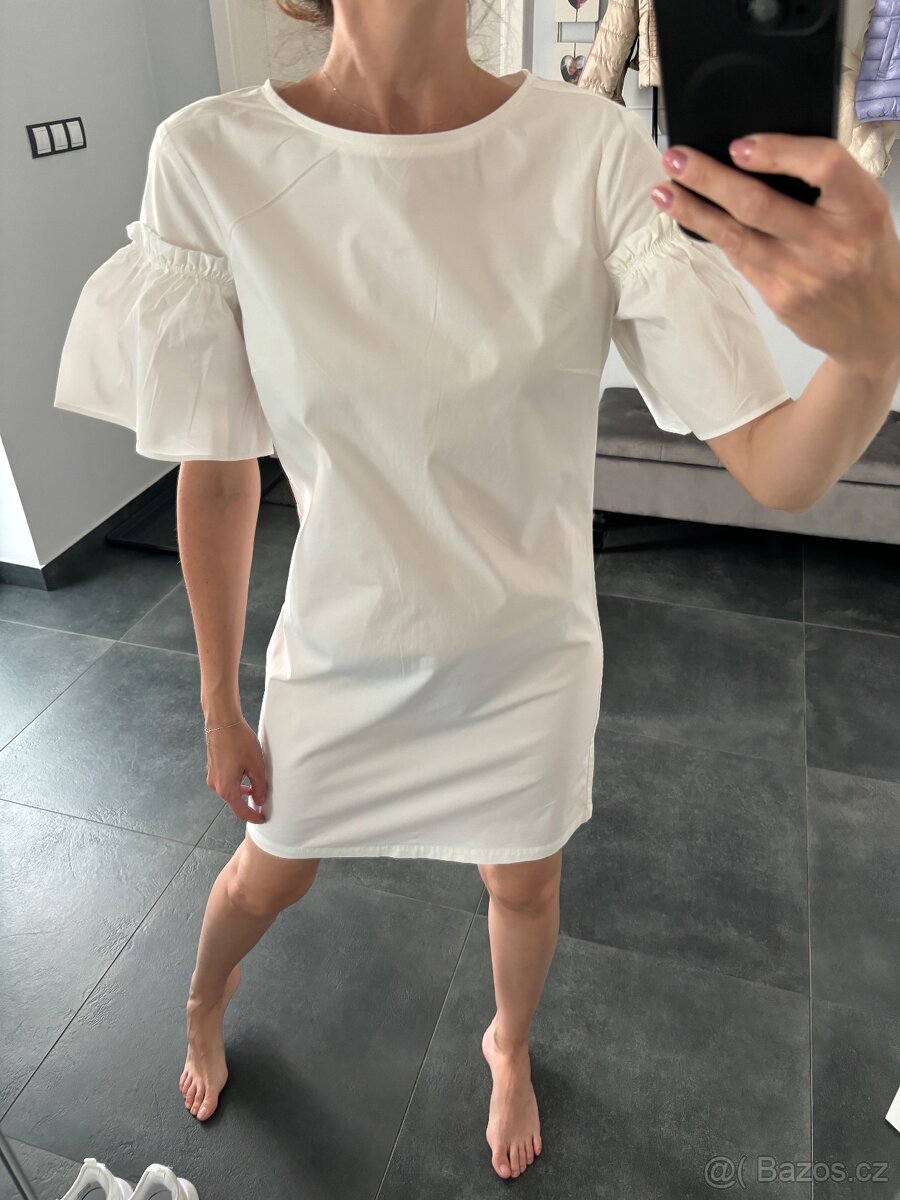 Armani Exchange bílé šaty - 2