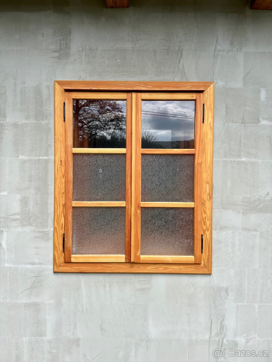 Špletová okna z modřínu - 2