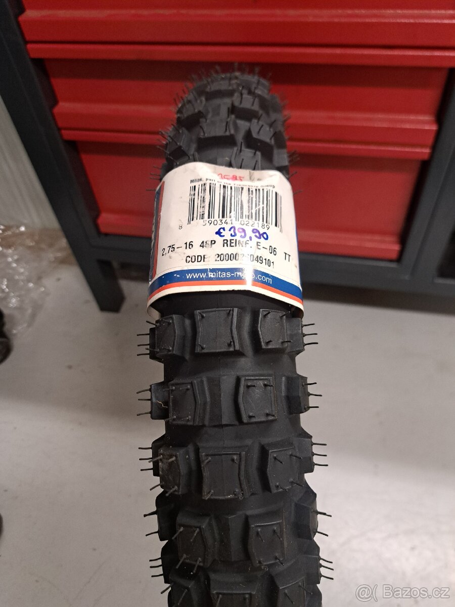 Predám pneumatika Mitas 2,75-16 - 2