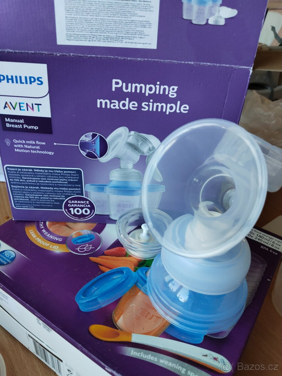 Sada nádobí a odsávačka mléka - 2