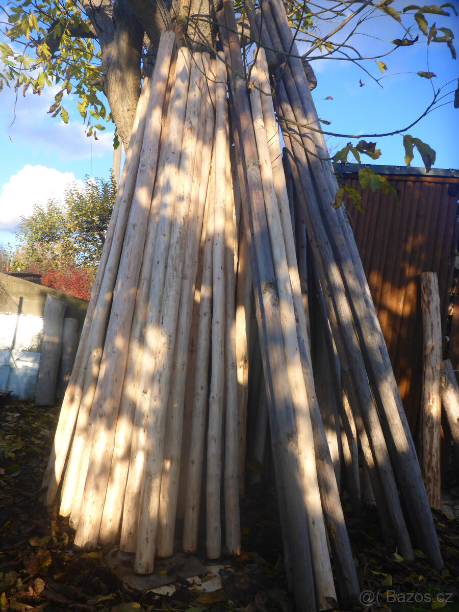 Smrková loupaná bidla - 2